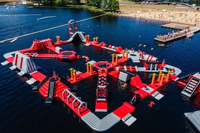 Pramogos vandens batutų parke WATER INN 
