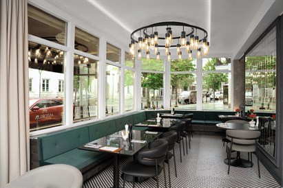 Pusryčiai restorane „Astorija Brasserie“