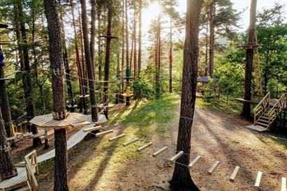 Pramogos Belmonto nuotykių parke suaugusiam